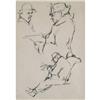 Image 2 : 1 RICHARD SEGALMAN pair of ink sketches 7 1/2