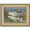 Image 1 : 1 ARTHUR J.  BEAUMONT The Rocky Coast 9 3/4"x