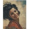 Image 2 : 1 HERMINE DAVID Gypsie Girl 18"x 15" oil on c