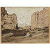 Image 2 : 1 WILLIAM HENRY JACKSON The Gateway 7"x9" tin