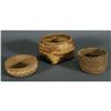 Image 1 : 1 GROUP OF 3 NATIVE AMERICAN BASKETS ranging