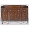 Image 2 : 1 CLASSICAL MAHOGANY SIDEBOARD with crossband