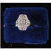 Image 1 : 1 ANTIQUE DIAMOND RING set in 18kt gold PACKI
