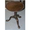 Image 1 : 1 GEORGE II MAHOGANY KETTLE STAND 18" diamete