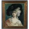 Image 1 : 1 FRENCH SCHOOL Portrait of Lady with Black H