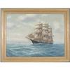 Image 1 : 1 LOUIS (LUCA) PAPALUCA Ship at Full Sail 20"