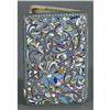 Image 1 : 1 RUSSIAN ENAMELED SILVER CIGARETTE CASE with