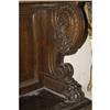 Image 2 : 1 ITALIAN CARVED WALNUT CABINET in the Renais