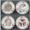 Image 2 : 1 RUSSIAN KORNILOW BROS FISH SET (12) plates,