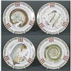 Image 3 : 1 RUSSIAN KORNILOW BROS FISH SET (12) plates,
