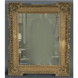 1 GEORGE II GILTWOOD MIRROR 30"x25" (reduced)