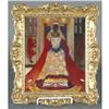 Image 1 : 1 COPELAND HIGH GLAZE DECORATED TILE 12"x 9 3