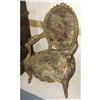 Image 1 : 1 FRENCH STYLE GILTWOOD ARMCHAIR circa 1900 P