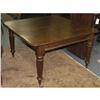Image 1 : 1 VICTORIAN MAHOGANY SQUARE DINING TABLE with