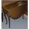 Image 1 : 1 GEORGE III MAHOGANY DROP LEAF TABLE 34" lon
