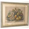 Image 1 : 1 CURRIER & IVES "SUMMER FRUITS" 17"x22" lith