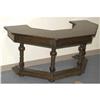 Image 1 : 1 ITALIAN STYLE WALNUT WINE TASTING TABLE 62"