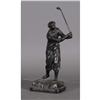 Image 1 : 1 CAST METAL FIGURE OF A GOLFER 14" overall