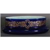 Image 1 : 1 FRENCH PORCELAIN CENTERPIECE 18" wide, Saug