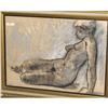 Image 1 : 1 AMERICAN SCHOOL nude study, signed Baless?