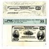 Image 1 : Provincia de Buenos Aires, 1883 Progress Proof Banknote & Partial Progress Proof Pair