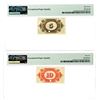 Image 2 : Hawaiian Government. ND (ca.1880s). Pair of Specimen Bond Coupons