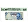 Image 1 : Isle of Man Government. ND (1969). Issued Banknote.