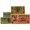 Image 1 : Quartet of Peruvian Banknotes, 1883-1921