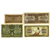 Image 2 : Quartet of Ukraine, Latvia and Yugoslavia Banknotes, ca. 1919-1942