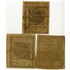 Image 2 : Pennsylvania Colonial Currency Trio, April 3rd, 1772