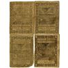 Image 2 : Pennsylvania Colonial Currency Quartet, October 1st, 1773. Signed by Samuel Miles and Owen Jones Jr.