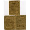 Image 2 : Pennsylvania Colonial Currency Trio, October 1st, 1773. Signed by Samuel Miles and Owen Jones Jr.