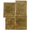 Image 2 : Pennsylvania Colonial Currency Quartet, October 25th, 1775