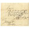Image 1 : Revolutionary War Connecticut, 1779 Handwritten Promissory Note for the Select Men of Hartford, Sign