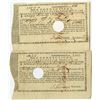 Image 1 : State of Connecticut, 1781-82 Treasury Office Note Pair, One of the First Documents to Mention the "
