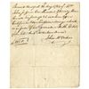 Image 1 : Handwritten Receipt Mentioning John Suffern and New Emission Money