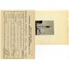 Image 2 : National Aeronautic Association, 1923 Timers' Sheets for World Record Attempts, Signed by Orville Wr