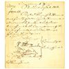 Image 1 : New York, 1828 Comptrollers Office Payment Signed by Mayor William Paulding Jr. and Richard Riker