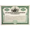 Image 1 : J.W. Murray Manufacturing Co., ca.1910-30s Proof Stock Certificate
