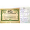 Image 1 : Republic Aviation Corp., 1961 Proof Stock Certificate & Plant Order Form