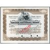 Image 1 : Bronx National Bank of the City of New York, ca.1900-1920 Specimen Stock Certificate.