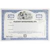 Image 1 : Playboy Enterprises, Inc. 1990 Specimen Stock Certificate
