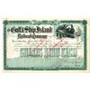 Image 1 : Gulf and Ship Island Railroad Co. 1905 Issued Stock Certificate