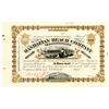 Image 1 : Manhattan Beach Co. Consolidated 1880 Unique Approval Proof Stock Certificate