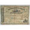 Image 1 : Dayton, Xenia and Belpre Railroad Co. 1855 I/U Stock Certificate