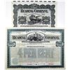 Image 1 : Reading Co., Jersey Central Collateral, Specimen Bond Pair, 1901-08