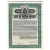 Image 1 : City of Baton Rouge, 1914 Specimen Bond