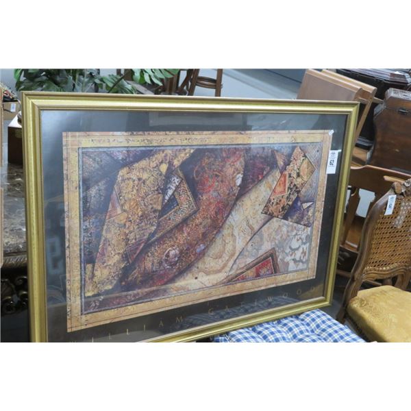 Framed William Gatewood Oriental Print