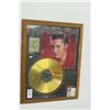 Image 1 : Framed Elvis Presley Gold Album 21" x 27"