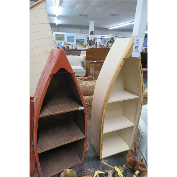 2-Boat Shelf Décor - 2 X $